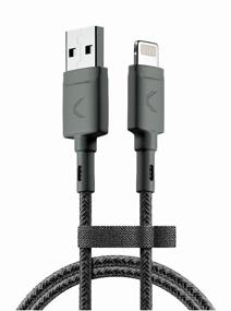 img 4 attached to High-Quality COMMO Range 1.2m USB A to Lightning MFI Cable in Graphite