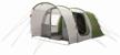 easy camp palmdale 500 five-seat camping tent, white/green logo