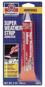 img 3 attached to Glue Universal PERMATEX Super Weatherstrip Adhesive 80638, 59 ml