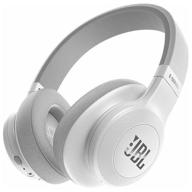 jbl e55bt wireless headphones, white logo
