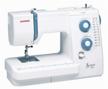sewing machine janome sewist 521, white logo