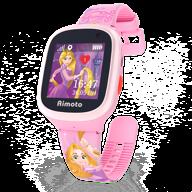 👑 aimoto disney princess rapunzel wi-fi kids smart watch in pink/black: empower your little ones with ultimate connectivity and magic! logo