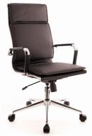 🪑 everprof nerey t: premium black imitation leather executive computer chair логотип