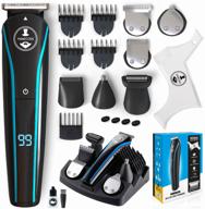manecode 11 in 1 beard, mustache, nose, ear and body trimmer - hair clipper with self-sharpening blades logo