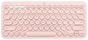 img 4 attached to Logitech K380 Multi-Device Wireless Keyboard Pink, Russian