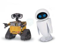 wall-e wall-e & eva figures (movable, 6.5 and 9.5 cm) logo