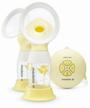 🍼 efficient medela swing maxi flex electric double breast pump, 2-phase, yellow – optimal breastfeeding solution logo