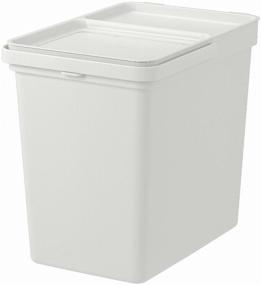 img 4 attached to Container IKEA HALLBAR, 22 l light gray