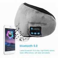 sleep mask with bluetooth headphones wireless music goggles horo hr-01 logo