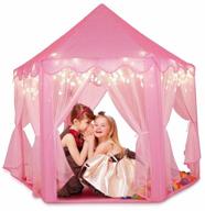 children’s play tent "princess tent", pink logo