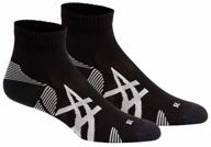 asics socks 2ppk cushioning sock men 3013a238-001 iii logo