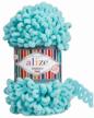 alize puffy fine yarn, 100 g, 14.5 m, 1 pc. 263 turquoise logo