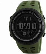waterproof watch skmei 1251 - green логотип