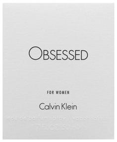 img 3 attached to CALVIN KLEIN Obsessed for Women Eau de Parfum, 50 ml