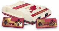 classic retro genesis 8 bit game console in white/red - enhanced for better seo логотип