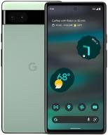 google pixel smartphone 6a 6/128 gb jp, grey-green logo