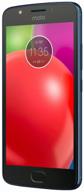 motorola moto e4 smartphone, blue logo