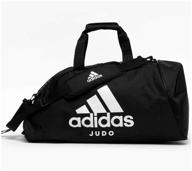 сумка-рюкзак training 2 in 1 bag judo m черно-белая (размер m) логотип