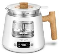 электрический заварочный чайник xiaomi life elements automatic steamer with tea maker i38-h01 800мл, белый логотип