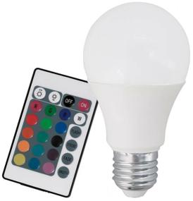 img 4 attached to LED bulb E27 RGB multi-colored with remote control