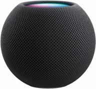 smart speaker apple homepod mini, space gray logo