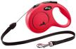 leash for dogs flexi new classic s cable 8 m red logo