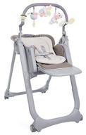 highchair chicco polly magic relax, cocoa logo