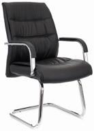 chair everprof bond cf, metal/artificial leather, color: black logo
