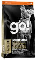 dry food for puppies and dogs go! sensitivities limited ingredient, sensitive digestion, grain free, duck 1 pack x 1 pc. x 9.98 kg logo