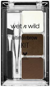 img 3 attached to Wet n Wild Ultimate Brow Kit, soft brown