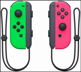 img 4 attached to Nintendo Switch Joy-Con controllers Duo, green/pink
