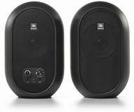 hollow jbl 104-bt 2 speaker system: elite sound performance in sleek black design logo
