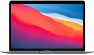 13.3" apple macbook air 13 2020 2560x1600 laptop, apple m1 3.2 ghz, ram 8 gb, ssd 256 gb, apple graphics 7-core, macos, mgn63, gray space, english layout logo