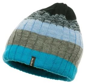 img 3 attached to Beanie DexShell, size S/M (one size), light blue/grey