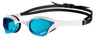 goggles for swimming arena cobra ultra swipe eu-003929, blue-white-black logo