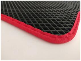 img 3 attached to Vehicular mats in salon EVA Allmone for Ford Explorer III (U152) (2001 - 2005) +3 row, black with red edge, 4pcs. / Ford Explorer