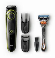 🔌 braun bt 3241 black hair trimmer logo