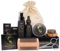 🧔 complete beard and mustache care kit by zpm - 180 ml for optimal grooming results logo