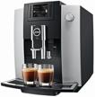 jura e6 coffee machine, platinum logo