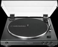 🎵 at-lp60xbt black vinyl player by audio-technica логотип
