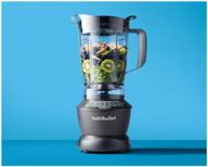 стационарный блендер nutribullet nbf-400dg, темно-серый логотип