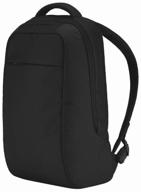 incase icon lite backpack ii for laptops up to 15" nylon. black. logo