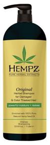 img 3 attached to Hempz шампунь Daily Hair Care Original for damager and color treated hair, 1000 мл