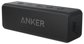img 3 attached to 🔊 ANKER SoundCore 2 Portable Acoustics: Powerful 12W Bluetooth Speaker in Sleek Black Design