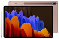 📱 samsung galaxy tab s7 12.4 sm-t970 (2020) tablet, wi-fi, 6/128 gb, stylus included, bronze color logo