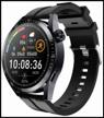 ⌚ advanced smart watch for men: round display, dual strap, pedometer, call mode, ecg, nfc, pulse & pressure measurement logo