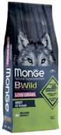 dry dog ​​food monge bwild feed the instinct low grain, wild boar 1 pack. x 1 pc. x 12 kg логотип