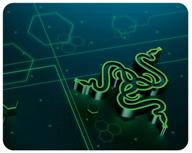 🐍 razer goliathus mobile pad blue-green: sleek and portable gaming surface логотип