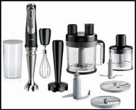 submersible blender braun mq 9187 xli, black logo