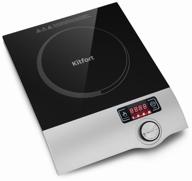induction cooker kitfort kt-108, silver logo